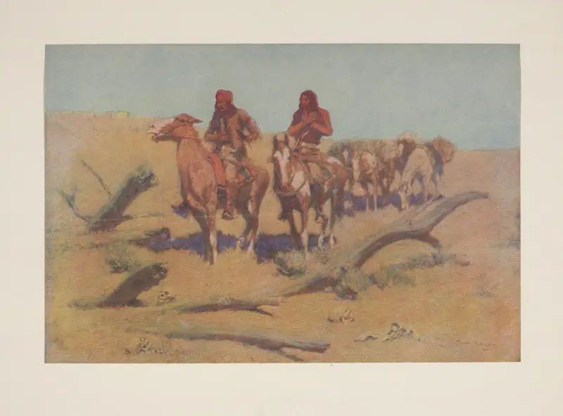 The dead men av Frederic Remington