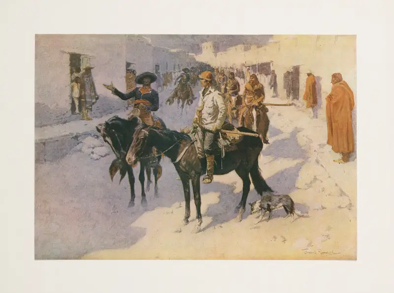 De stora upptäcktsresandena. IX–Zebulon Pike av Frederic Remington