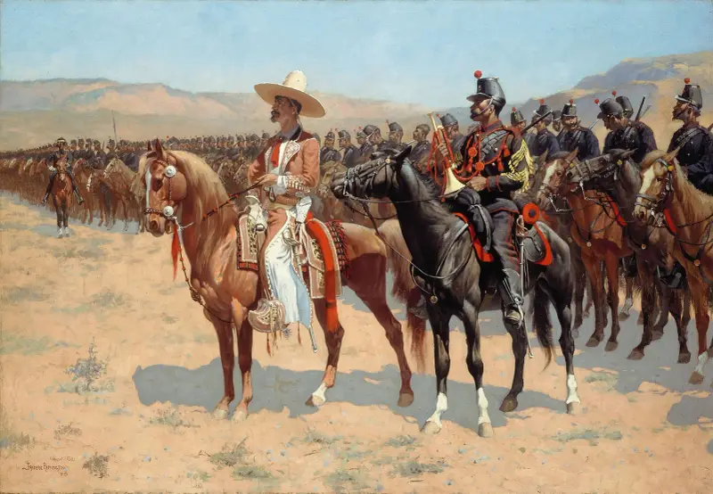 Den mexikanske majoren av Frederic Remington