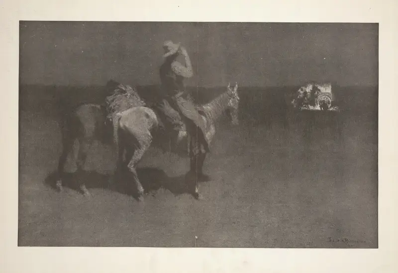 Främlingen av Frederic Remington