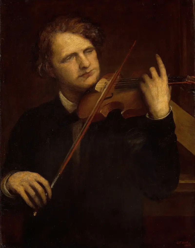 En lampljusstudie; Herr Joachim av George Frederic Watts
