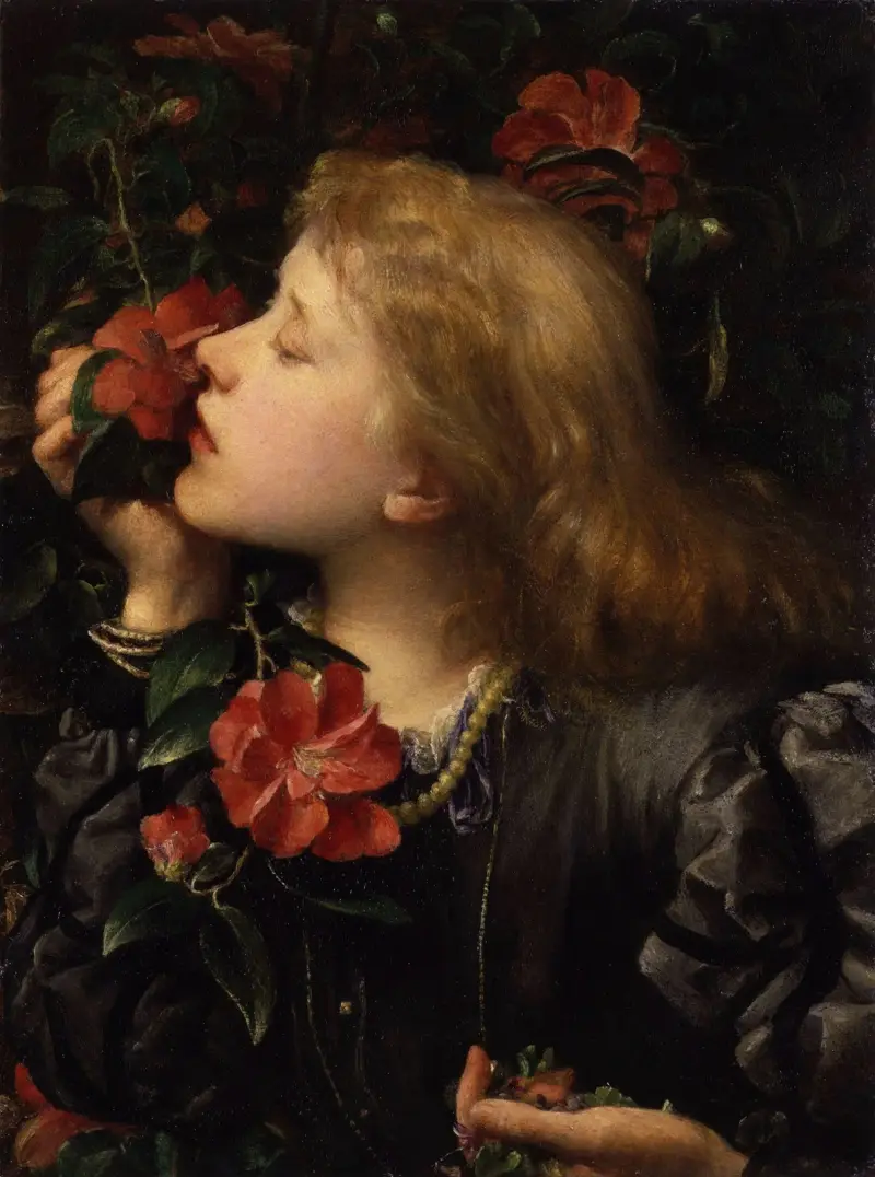 Dame (Alice) Ellen Terry (Choosing) av George Frederic Watts