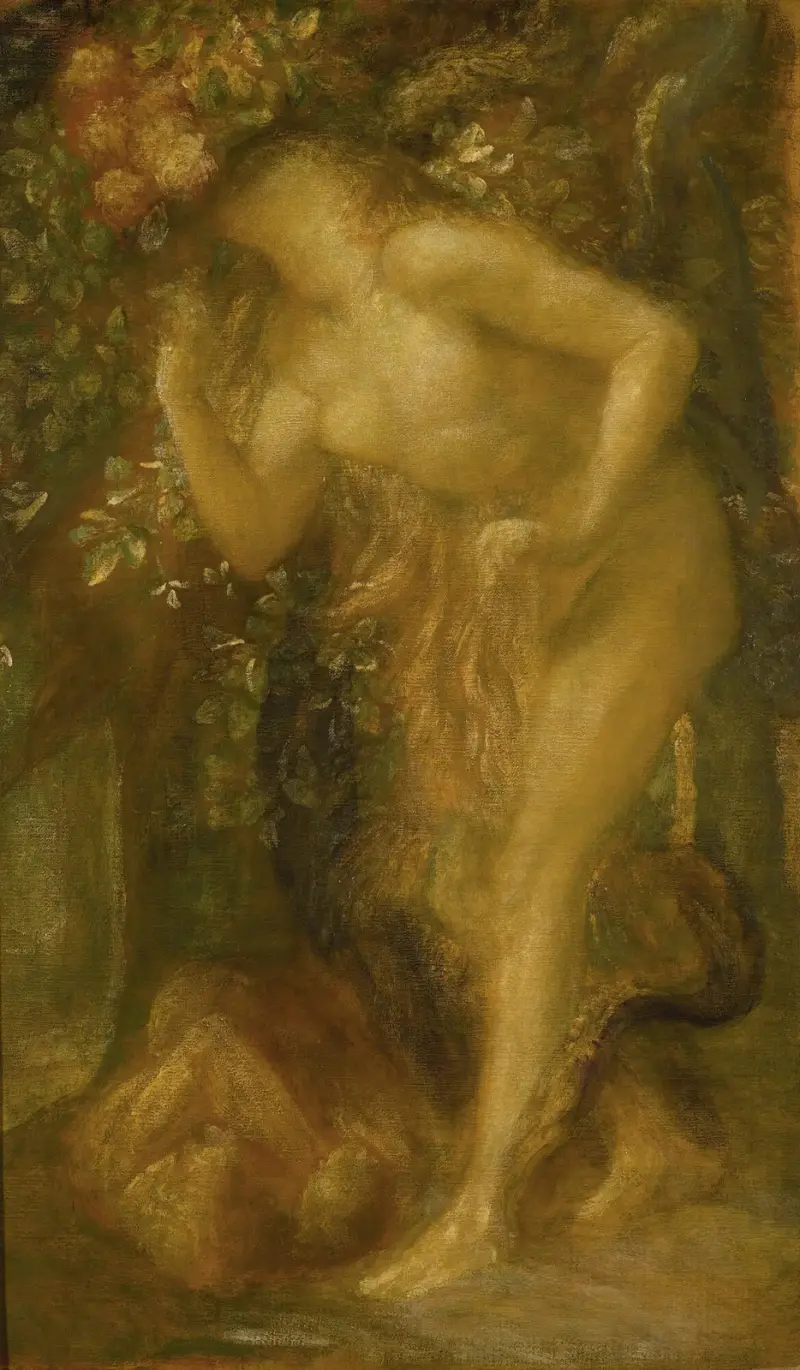 Eva frestad av George Frederic Watts
