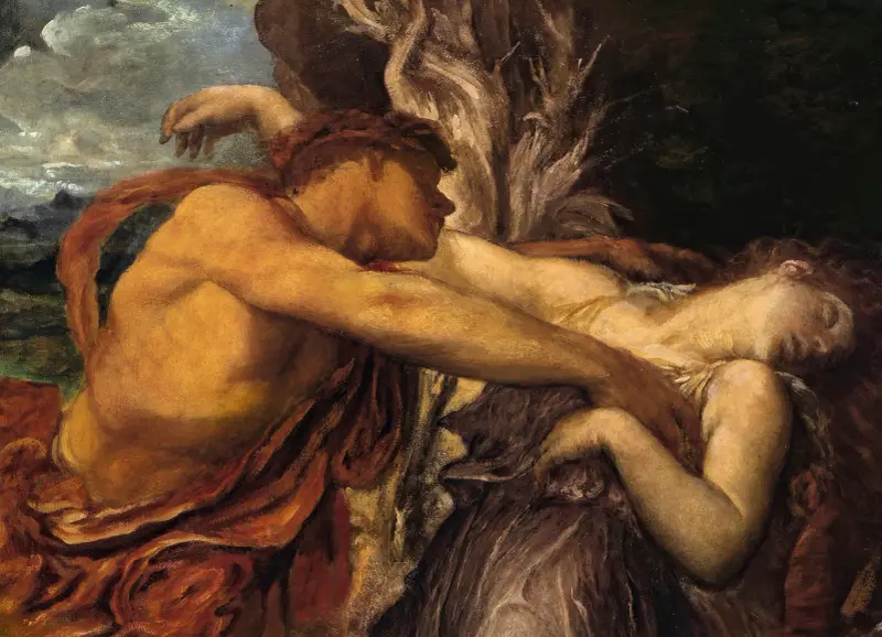 Orpheus und Eurydike von George Frederic Watts