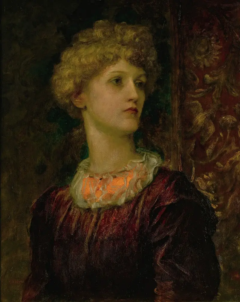 Porträtt av Dorothy Dene av George Frederic Watts