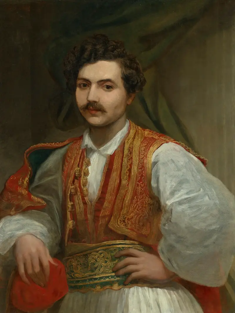 Porträtt av Nicolas Ionides (1815–1873) av George Frederic Watts