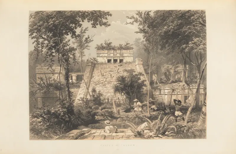 Zamek w Tuloom, Frederick Catherwood