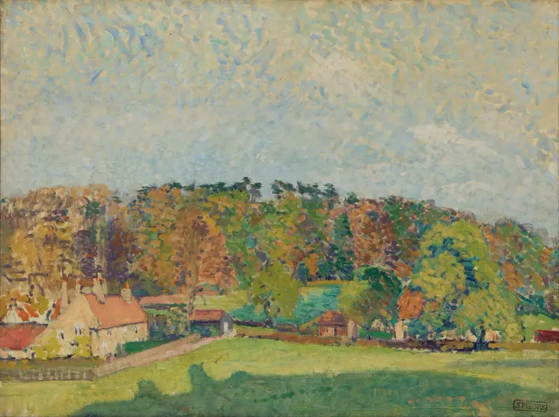 Jesień, Sussex, Spencer Frederick Gore