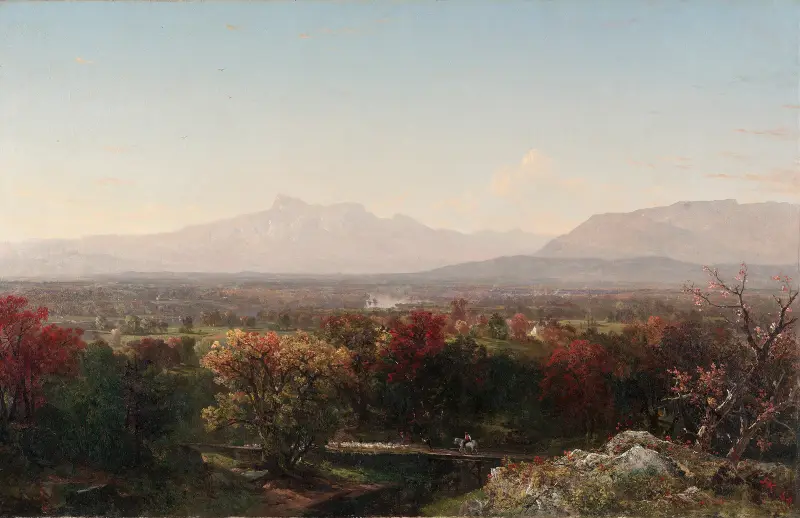 An October Day in the White Mountains av John Frederick Kensett