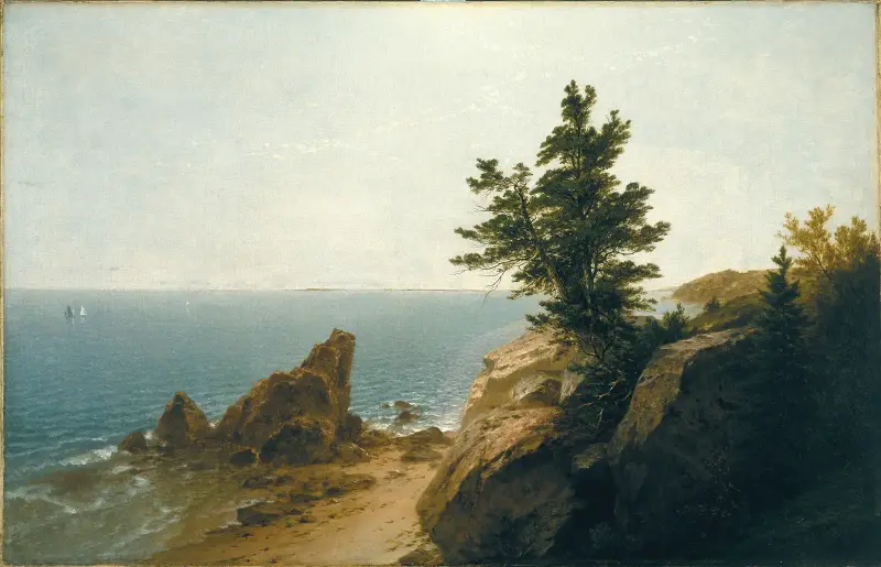 Scena nadmorska, John Frederick Kensett