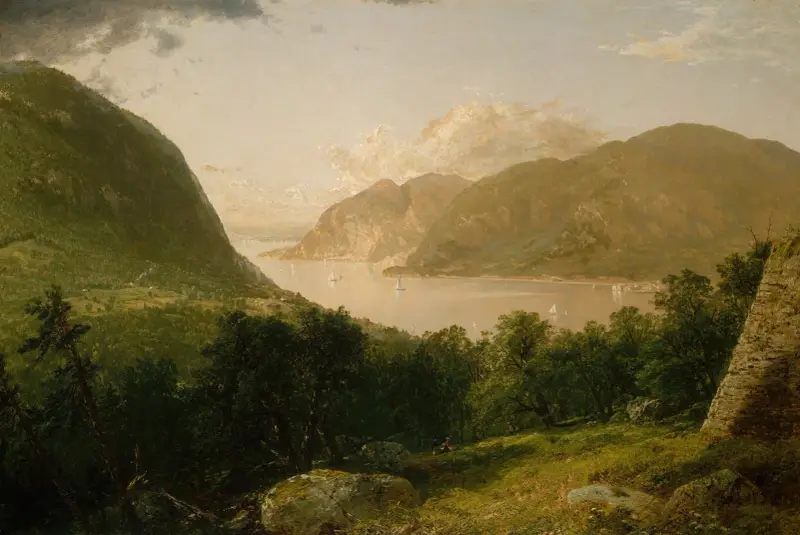Hudson River Scene, John Frederick Kensett