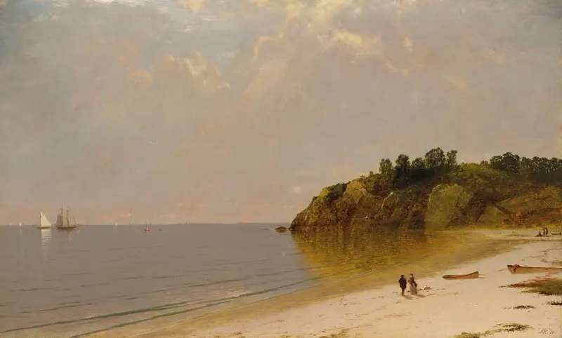 On the Coast av John Frederick Kensett
