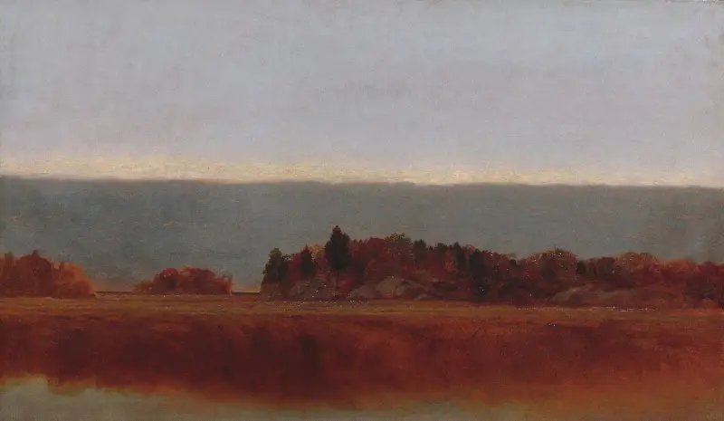 Saltäng i oktober av John Frederick Kensett