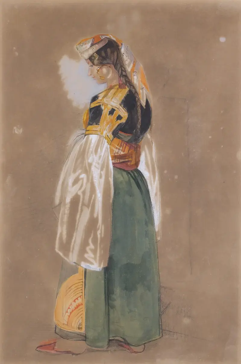 A Jewish Woman Of Gibraltar Or Tangier av John Frederick Lewis
