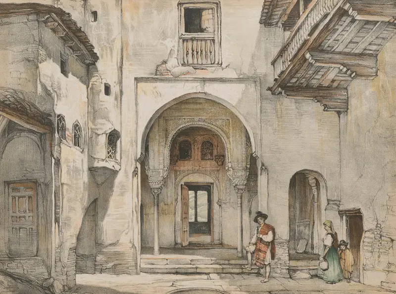 Skisser och teckningar från Alhambra. London av John Frederick Lewis