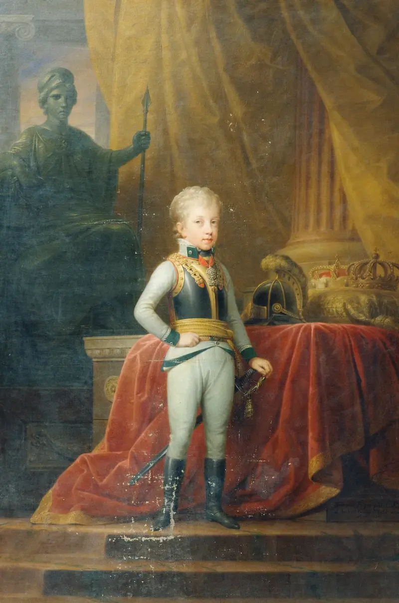 Ärkehertig Ferdinand som barn av Heinrich Friedrich Füger