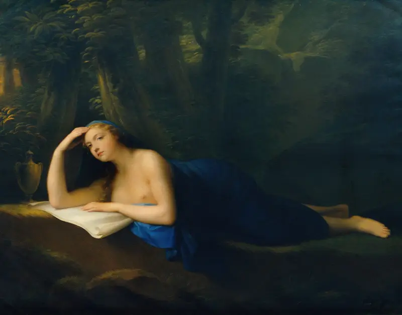 The penitent Magdalena av Heinrich Friedrich Füger