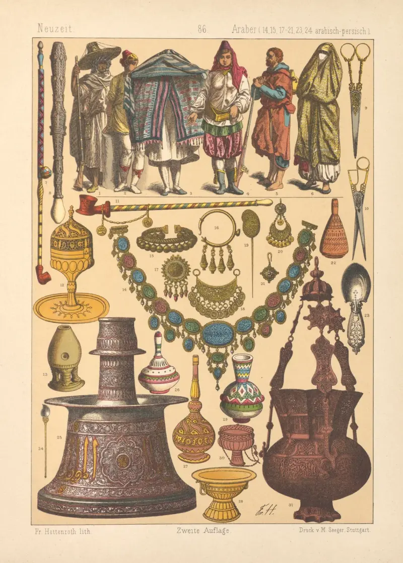 Araber av Friedrich Hottenroth