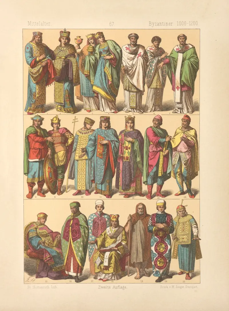 Byzantiner 1000-1200 av Friedrich Hottenroth