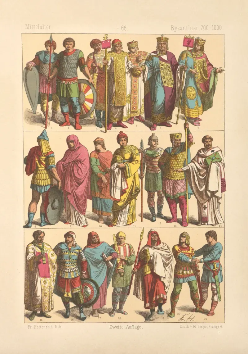 Byzantiner 700-1000 av Friedrich Hottenroth