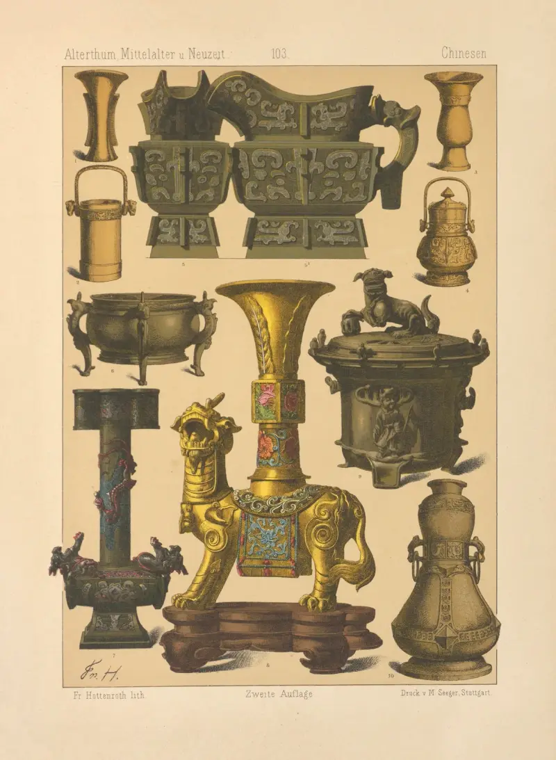 Chinesen av Friedrich Hottenroth