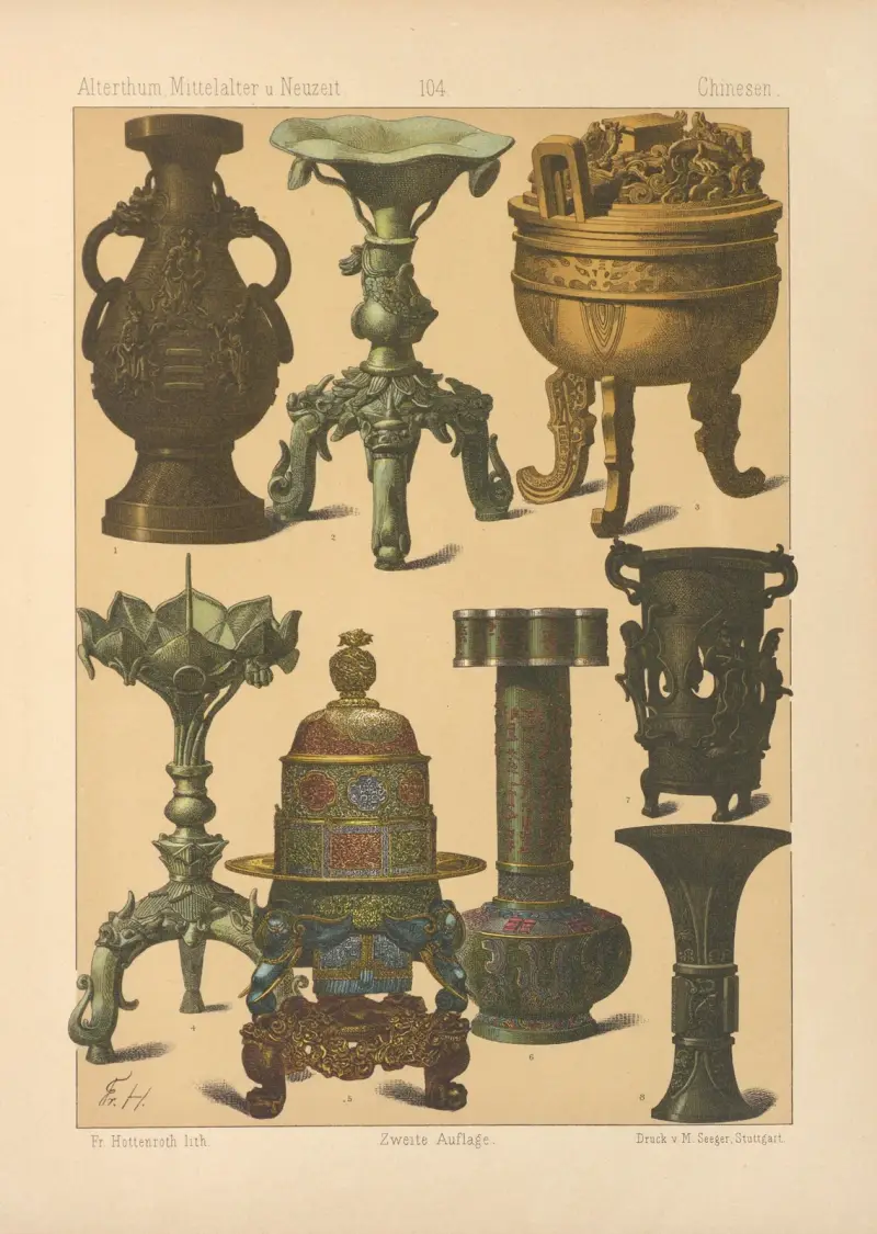 Chinesen av Friedrich Hottenroth