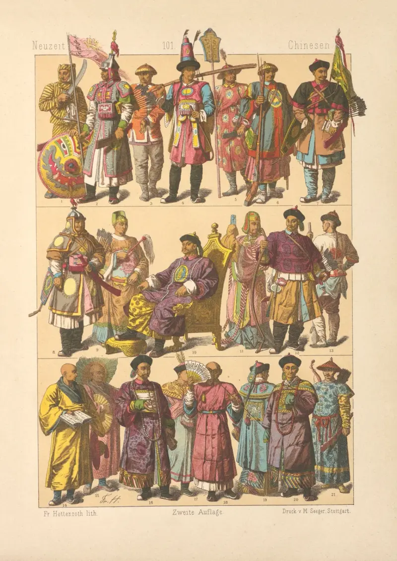 Kinesen av Friedrich Hottenroth