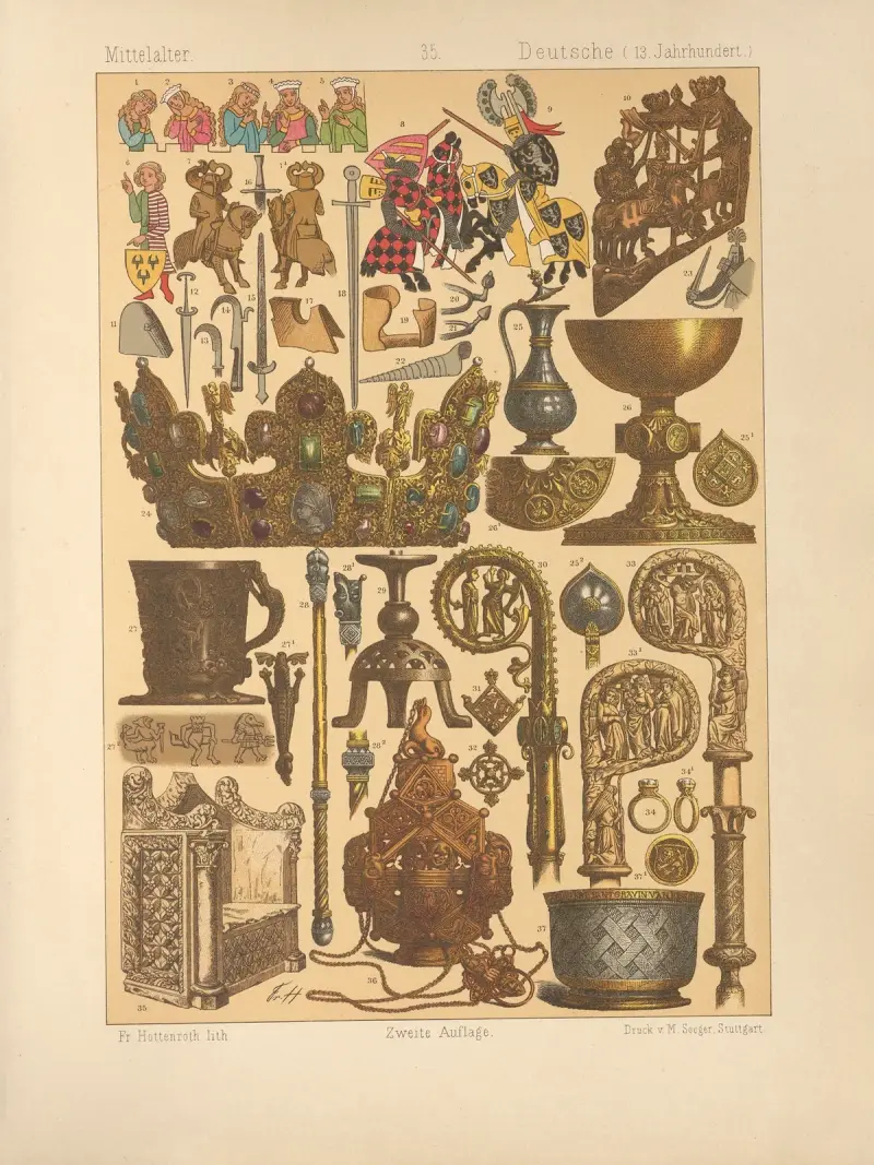 Deutsche, 1884 – Nr. 3 von Friedrich Hottenroth