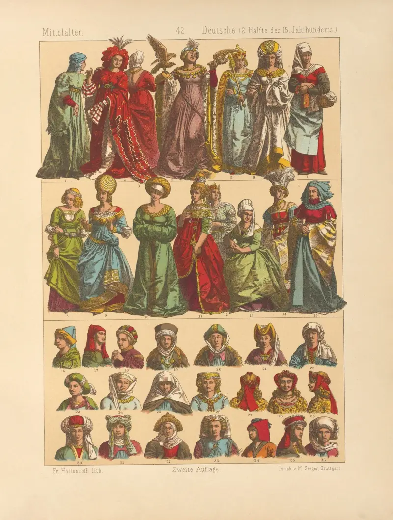 Deutsche, 1884 – Nr. 1 von Friedrich Hottenroth