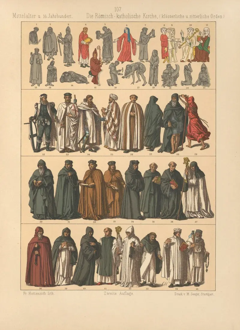 Die Römisch-Katholische Kirche von Friedrich Hottenroth