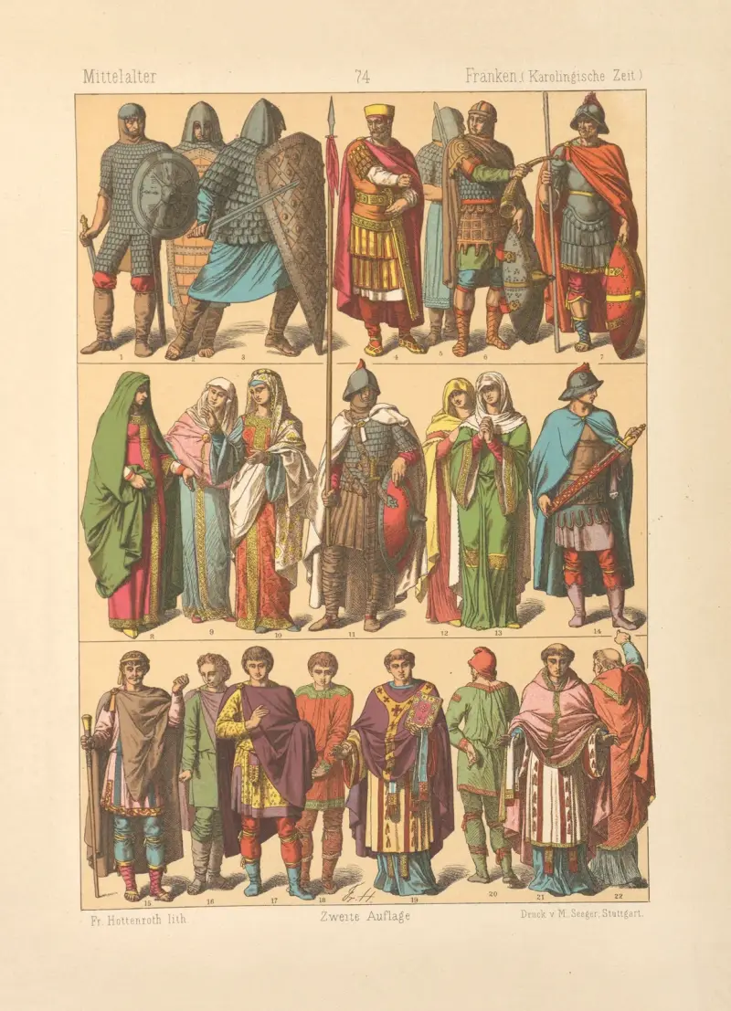 Franken (Karolingisk tid) av Friedrich Hottenroth