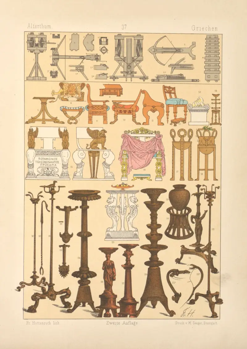 Griechen av Friedrich Hottenroth