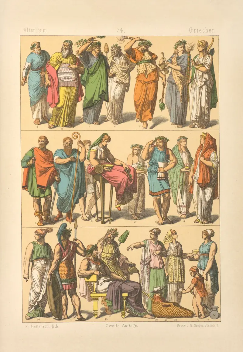Griechen, 1884 – Nr. 11 von Friedrich Hottenroth