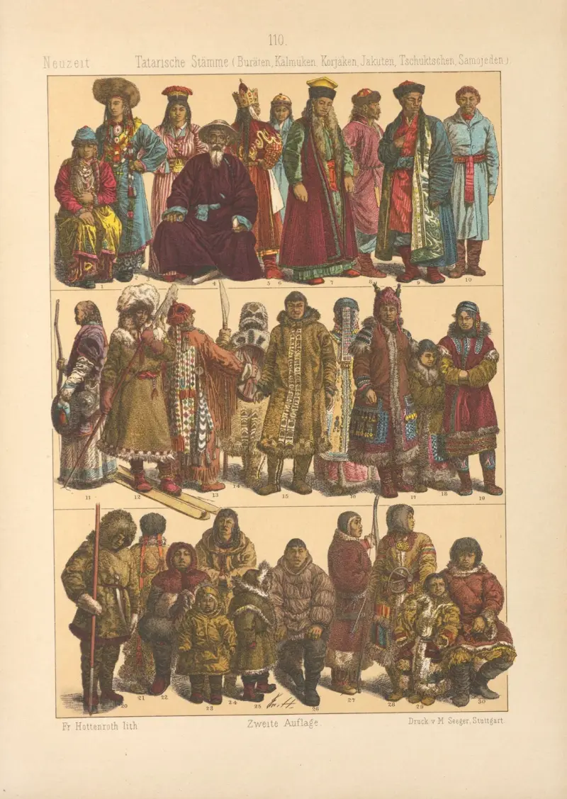 Tatariska stammar av Friedrich Hottenroth