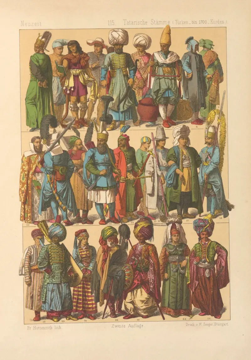 Tatariska stammar av Friedrich Hottenroth