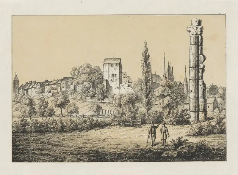 Avenche av Johann Friedrich Wagner