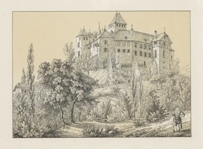 Blonay av Johann Friedrich Wagner