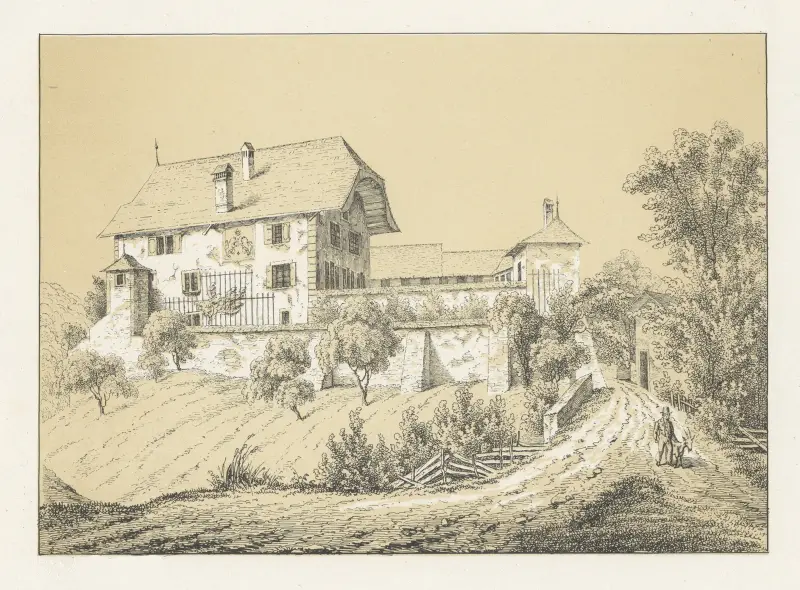 Corbieres av Johann Friedrich Wagner