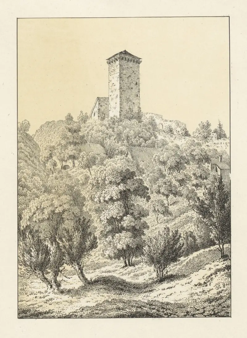Les Clees av Johann Friedrich Wagner