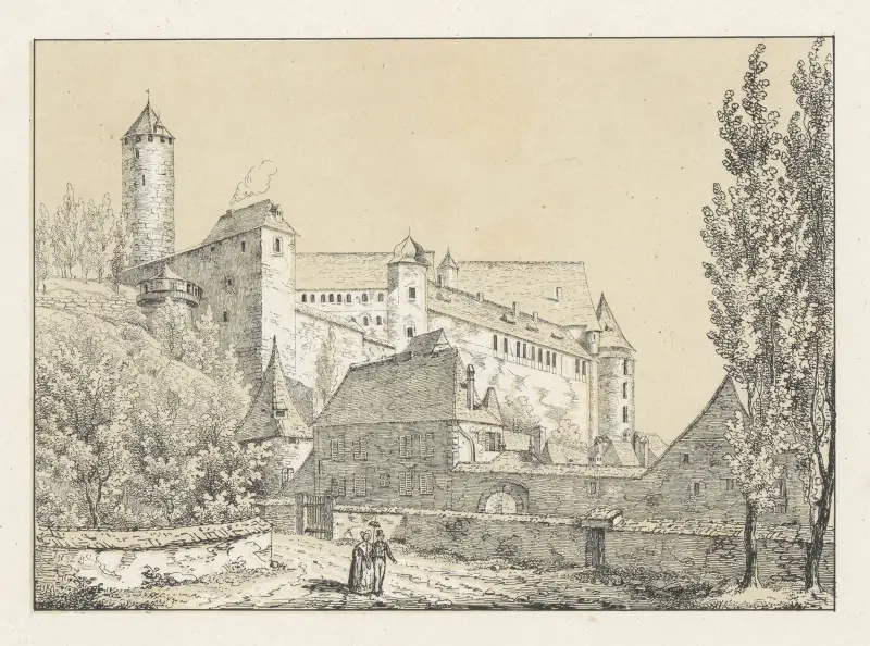 Pruntrut av Johann Friedrich Wagner