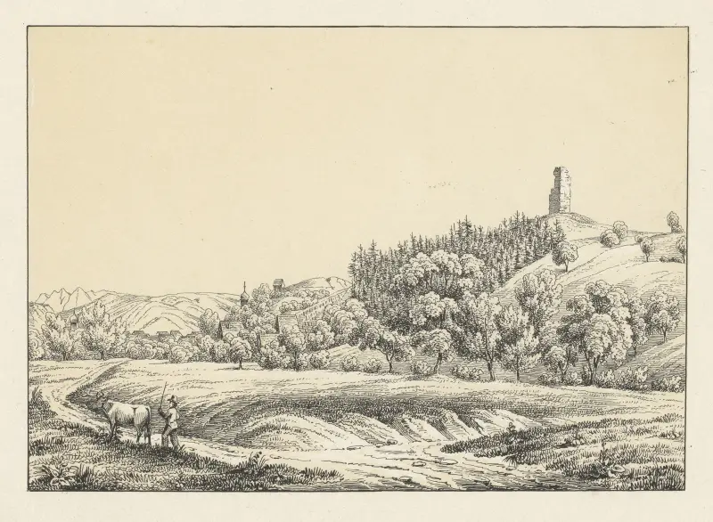 Rheineck von Johann Friedrich Wagner
