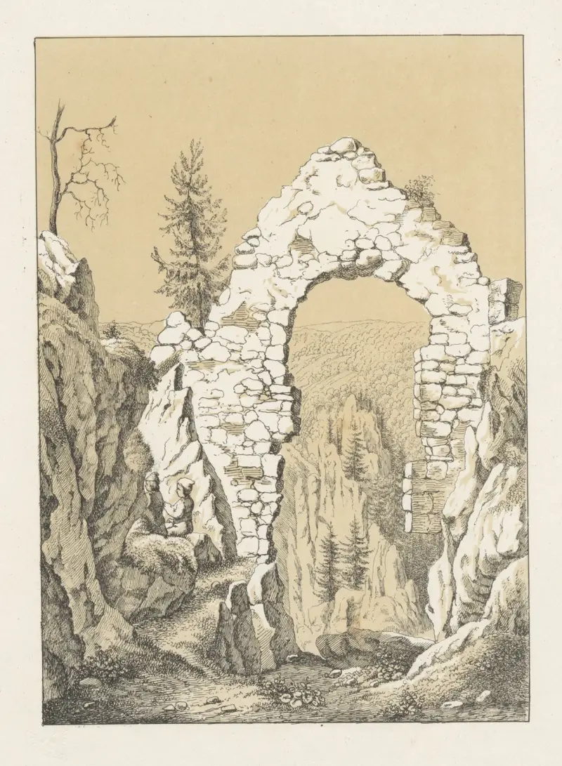 Spiegelberg eller Muriaux av Johann Friedrich Wagner