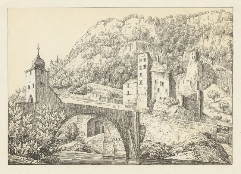 St. Moritz av Johann Friedrich Wagner