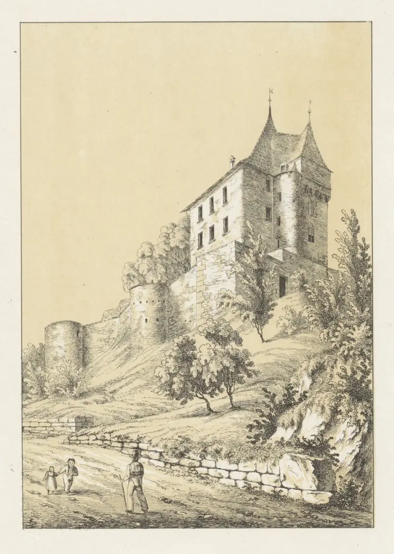 Valangin von Johann Friedrich Wagner