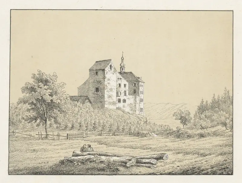 Wartensee av Johann Friedrich Wagner
