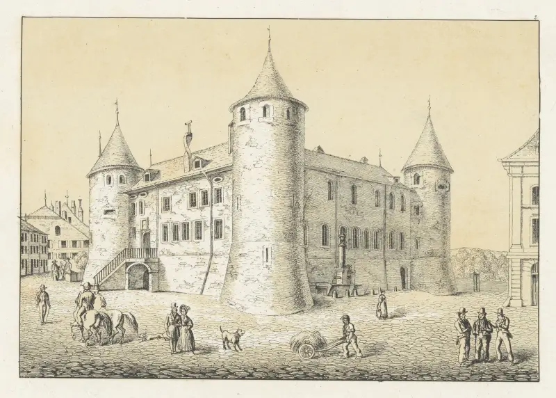 Yverdon av Johann Friedrich Wagner