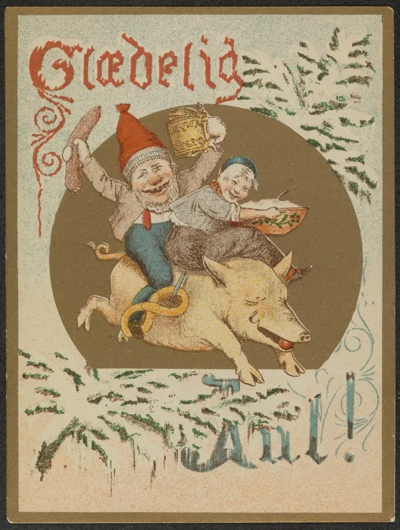 Julkort av Harald Frithjof Petersen