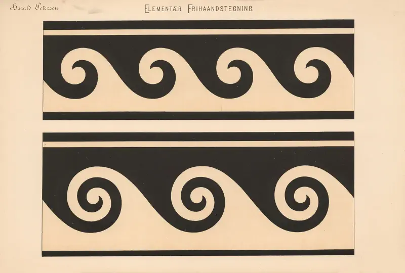 Elementary Freehand Drawing Pl.13 av Harald Frithjof Petersen