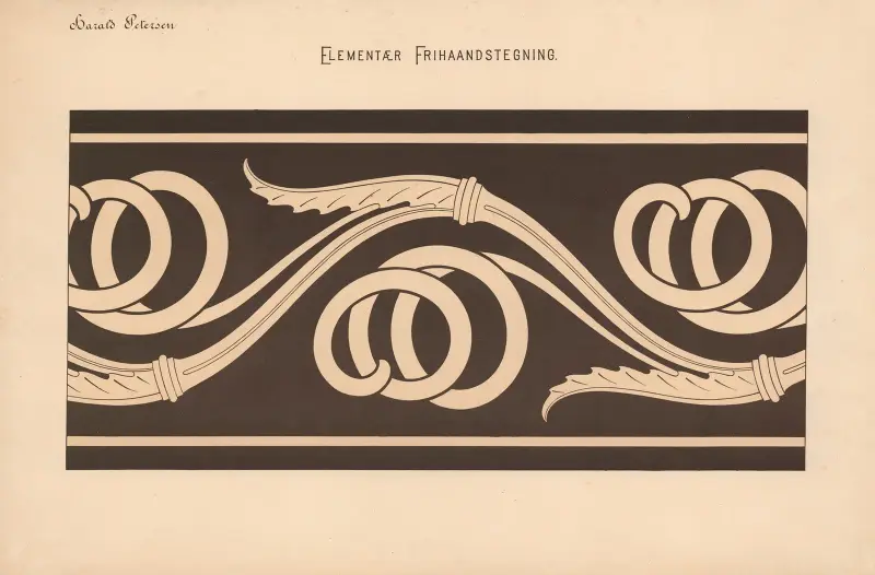 Elementary Freehand Drawing Pl.33 av Harald Frithjof Petersen