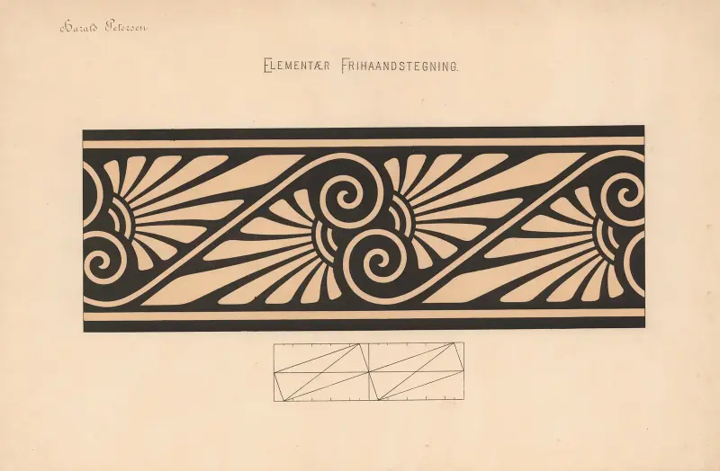 Elementary Freehand Drawing Pl.38 av Harald Frithjof Petersen